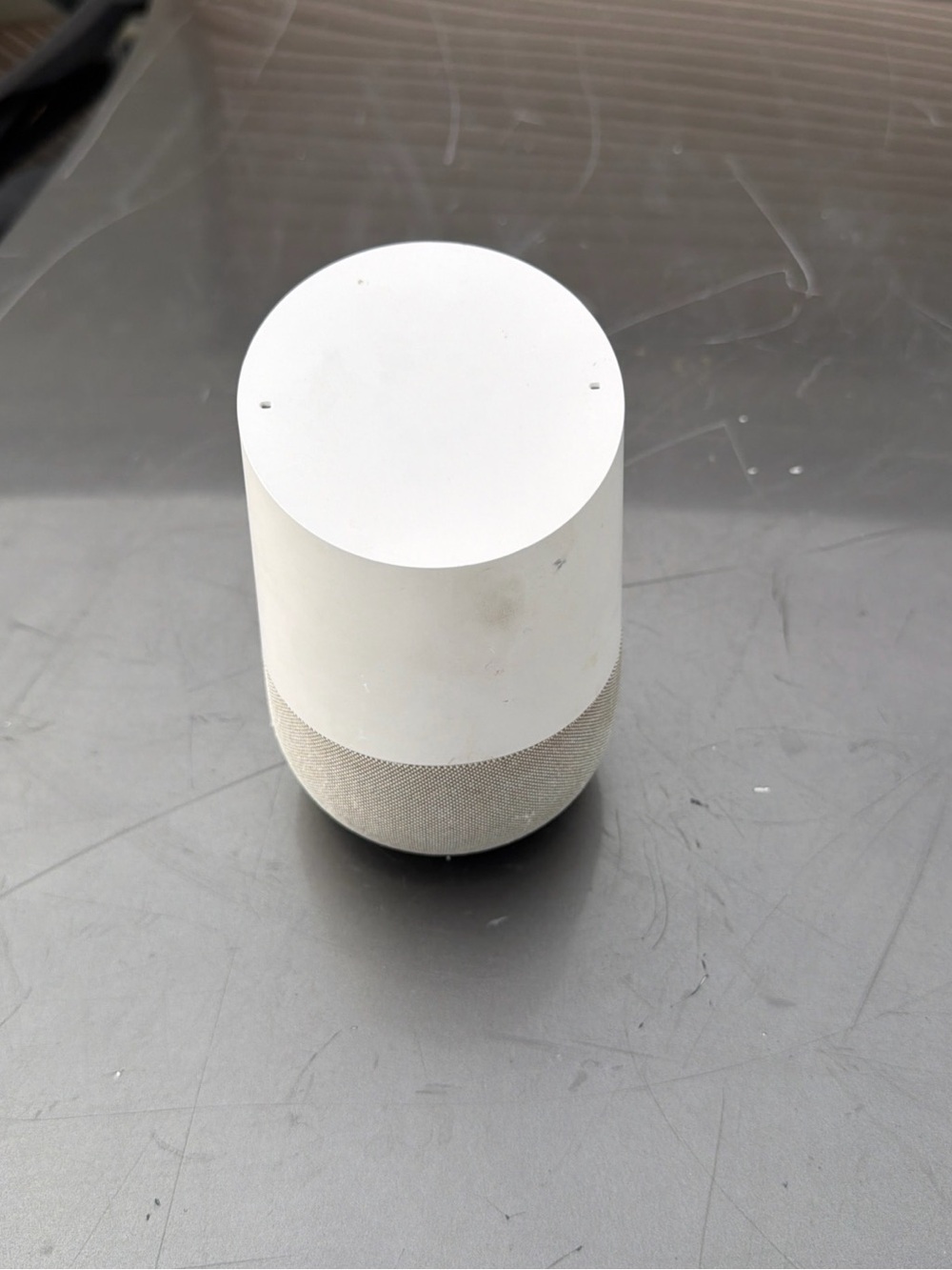 Google Home 1st Gen Smart Speaker Model A4RHOME White Slate Gemini Support